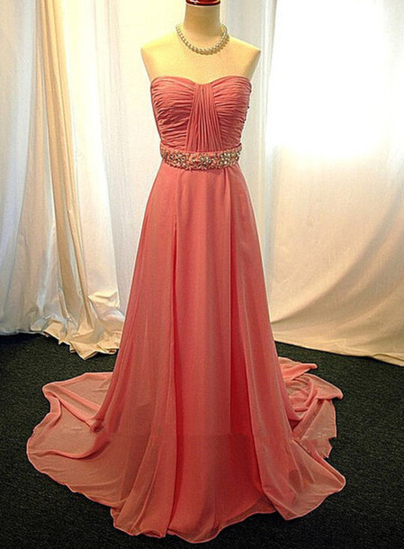 Custom Made A Line Long Prom Dresses, Long Evening Dresses, Formal Dresses