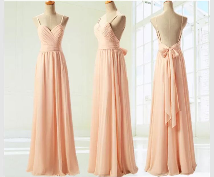 Custom Made A Line Sweetheart Neck Floor Length Backless Prom Dresses, Party Dresses