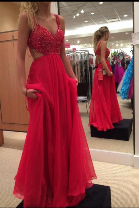 Custom Made A Line Backless Lace Prom Dresses, Lace Formal Dresses, Bridesmaid Dresses
