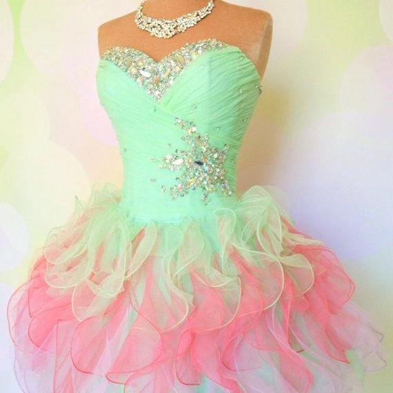 Custom Made Short Prom Dresses, Short Formal Dresses, Homecoming Dresses, Dresses for Prom, Party Dresses