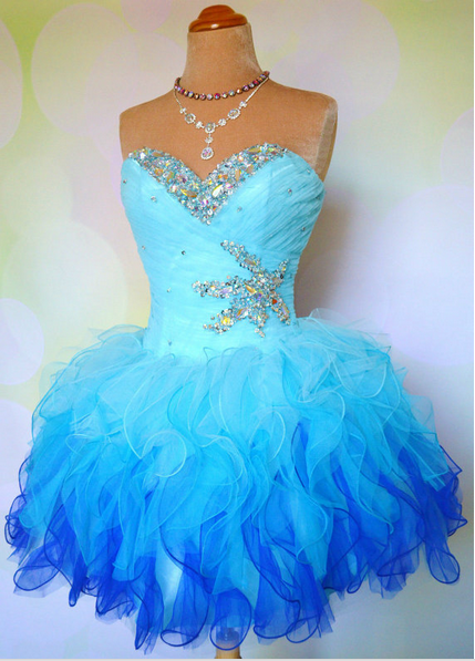 Custom Made Short Prom Dresses, Short Formal Dresses, Homecoming ...